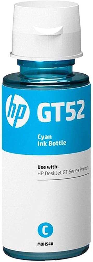 Tinta HP GT52 Cyan M0H54AL